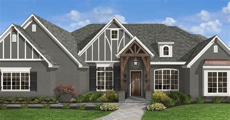 grey tudor house|tudor style house exterior update.